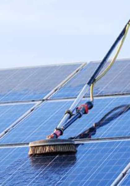 Solar Panel Cleaning Service